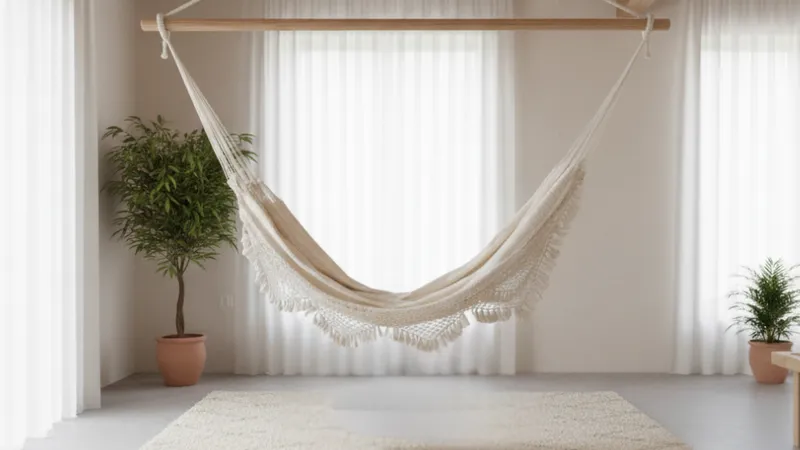 Decoración de interiores con Chinchorros de Curagua de Aguasay